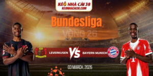 Soi Kèo Bayer Leverkusen Vs Bayern Munich 21h30 14/03 - Bundesliga